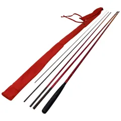 赤 Daiwa ヘラ竿 飛燕峰 烈火 21 袋付き 6本継ぎ カーボン 赤 Daiwa ヘラ竿 飛燕峰 烈火 21 袋付き 6本継ぎ カーボン