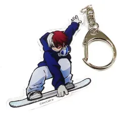 【中古】収納・携帯用アイテム 轟焦凍 アクリルキーホルダー 「僕のヒーローアカデミア 雄英高校購買部 in 新宿マルイアネックス」