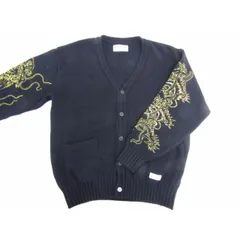 【入手困難】ワコマリア☆ティムリーハイ タイガー カーディガン 即完売モデル WACKOMARIA】Tim Lehi JACQUARD CARDIGAN ワコマリア ティム