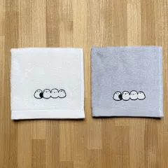 ハンカチタオル シマエナガ ２枚セット