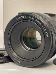 キャノン　EF50mm F1.8  STM Canon 美品　箱付
