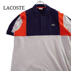90s LACOSTE SPORT 半袖ポロシャツ 文字ワニ BOXシルエット - メルカリ
