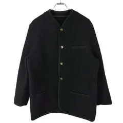 RIER ウォーカージャケット M ブラック RIER | Walker jacket black | 100% natural wool | made in