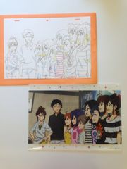 THE IDOLM@STER MOVIE 빛나는 건너편에 방문자 특전 율P그)본편 복제 원화&셀 화풍 클리어 파일 합숙