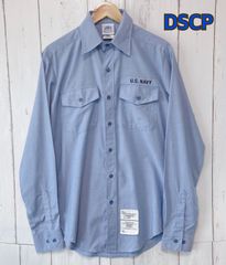 DSCP ディーエスシーピー　ミリタリー　 シャツ　ブルー
