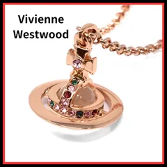 Vi【新品未使用】vienne Westwood ヴィヴィアン ウエストウッド 63020098-G002-CN NEW PETITE ORB PENDANT ネックレス ネック　ペンダント レディース