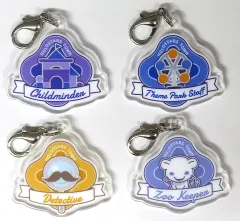【中古】キーホルダー [単品] 奏手イズル＆アステル・レダ＆夜十神封魔＆水無世燐央 アクリルチャームセット(4種セット) 「バーチャルYouTuber ホロスターズ ホロスターズタウン DAYLIGHT STARSセット」 アニメイトガールズフェスティバル20
