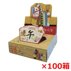 ティッシュペーパー 年末年始 販促用ティッシュ 日本の正月 20W X100箱