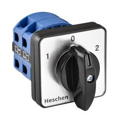 新品 Heschen ユニバーサルロータリーカムセレクタチェンジオーバースイッチ SZW26-25/D202.2 ラッチング660V 25A オン-オフ-オン 3ポジション2フェーズ8ターミナル CE