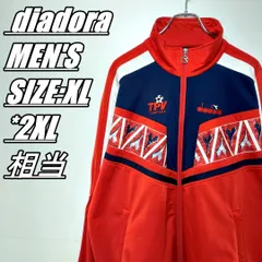 【レアL☆EU輸入90s】ディアドラ ボローニャ FC 刺繍トラックジャケット OLD DIADORA 90s ディアドラ ジャージ トラック ジャケット M