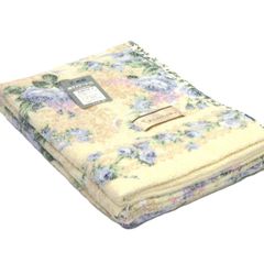 西川タオルケット ダブル 今治 パープル 日本製 180x210cm ￥26400