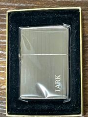 LARK ZIPPO本体 ストライプ柄 ガンメタリック - メルカリ