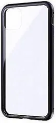  iPhone 11 Pro Max ガラス＆アルミケース「SHELL GLASS Aluminum」 ブラック 送料無料 即納