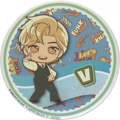 [중고] 배지·핀즈 부이(BTS/방탄 소년단)로 훗메 TinyTAN Dynamite Ver. 캔 배지