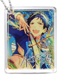 【中古】キーホルダー・マスコット(キャラクター) 伏見弓弦 「あんさんぶるスターズ!×animatecafe CoLotta(トレーディングアクリルプレートキーホルダー) vol.2 Cグループ」