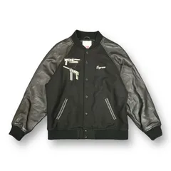 2026年最新】supreme leather varsity jacketの人気アイテム - メルカリ