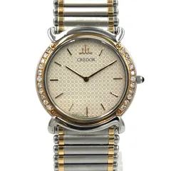 電池交換済み SEIKO クレドール ベゼル14KT 18K T×SS　腕時計 電池交換済み SEIKO クレドール ベゼル14KT 18K T×SS 腕時計
