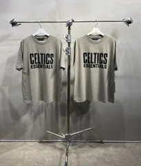 【美品】◆FOGフィアオブゴッドESSENTIALS X NBA◆Celticsク ゆったりとした  ルーネック半袖Tシャツ T-Shirt　ユニセックスのサムネイル