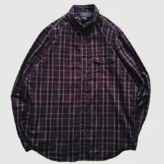 古着 ネルシャツ長袖 AMERICAN EAGLE アメリカンイーグル／オンブレチェック／アメリカ古着