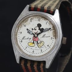 希少☆1970年代 SEIKOディズニータイム ミッキーマウス 手巻き 腕時計