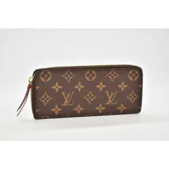 ヴィトン モノグラム ポルトフォイユ クレマンス ラウンドファスナー長財布 フューシャ M60742【新品】