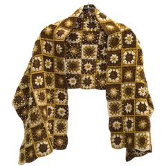 STORY mfg ストーリー エムエフジー Piece Scarf ピーススカーフ  ブラウン系