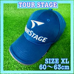 TOUR STAGE ツアーステージ コットンブレンド ゴルフキャップ LL