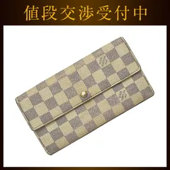 ルイ ヴィトン 二つ折り 長財布 ポルトフォイユ サラ グレー ダミエ