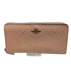コーチ COACH シグネチャー オールレザー 長財布 レディース 表記無 