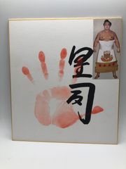 【相撲手形】皇司 肉筆