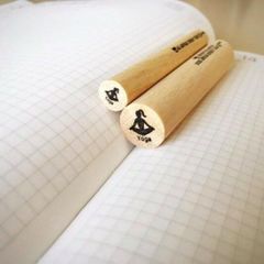 ヨガ・ホットヨガのアイコンはんこ（大）　【スケジュールスタンプ】