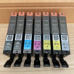 キヤノン BCI-351XL+350XL/6MP 350PGBK欠品 7個セット