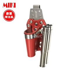 MIKI 三貴 ミキ 工具差し ツールホルダー プロ用 赤革 レッド 特注品 別注 ラチェットレンチ 16mmマーカー差し SPH-6RS-RE