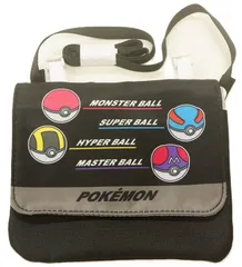 【送料込み♪】マルヨシ ショルダー付きクリップポケット(ポケットポーチ)ポケットモンスター(モンスターボール柄)KPK8-1481