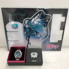 激レア　初音ミク 3D 時計 ☆初音ミク☆VOCALOID 上海 5周年記念◎腕時計 3ATMの通販 by