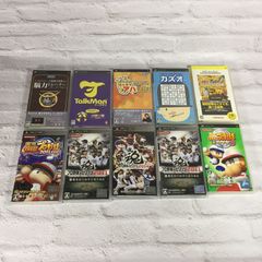 PSP ゲームソフト まとめ売り 10枚 箱あり 動作確認済み
