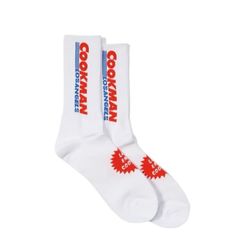 【新品・未使用】Cookman SOCKS (Supermarket) WHITE クックマン ソックス (スーパーマーケット) ホワイト