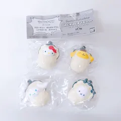 【未開封】サンリオキャラクターズ ふにゅふにゅマスコット なりきりオイスター コンプ