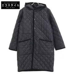 TRADITIONAL WEATHERWEAR トラディショナルウェザーウェア ﾌﾞﾗｯｸ G222APQCO0117AA MALET ｷﾙﾃｨﾝｸﾞｺｰﾄ 38