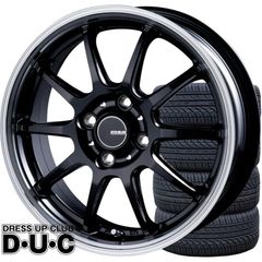 14インチアルミホイールタイヤセット 軽自動車 INFINITY/インフィニティF10 BK/RP 14-4.5 165/55R14 155/65R14 JAWA認証 4本セット