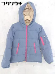 ■ B:MING by BEAMS ビーミング リバーシブル  ジップアップ ダウン ジャケット サイズS ネイビー ベージュ系 レディース  【中古】 【1102050007585】