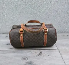 Celine セリーヌ マカダム ミニ ボストンバッグ Papillon