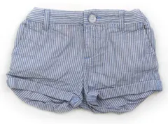  トミーヒルフィガー Tommy Hilfiger ショートパンツ 90 女の子 ブルー・ホワイト・ストライプ 子供服 ベビー服 キッズ（1297442）