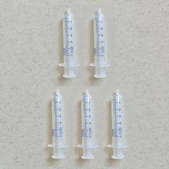 HENKE オールプラスチックディスポシリンジ（ルアーチップ型）5ml×5