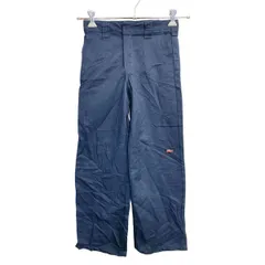 Dickies ワークパンツ W26 ディッキーズ レディース ダブルニー ネイビー 古着卸 アメリカ仕入 2406-335