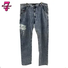 【中古】 DIESEL ディーゼル ジョグジーンズ ライトブルー 36インチ メンズ