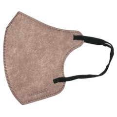 Raffinato 3Dバイカラー立体マスク モカ×ブラック 30枚 箱なし