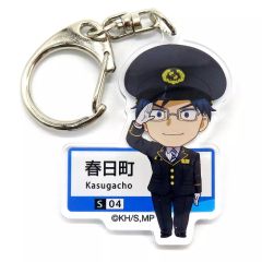 ヒロアカ　僕のヒーローアカデミア 轟　駅名アクリルキーホルダー　静鉄　静岡鉄道 僕のヒーローアカデミア×静岡鉄道 アクリル駅名キーホルダー オール