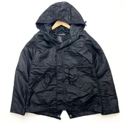 アルファ ★ Alpha Industries レディース モッズコート ナイロン 防寒 ジャケット ライナー付 ブラック L ミリタリー 大人アウター■AE207