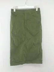 ◇ Sonny Label サニーレーベル URBAN RESEARCH バックスリット 膝下丈 タイト スカート サイズ36 カーキ レディース P  【中古】 【1209210002074】